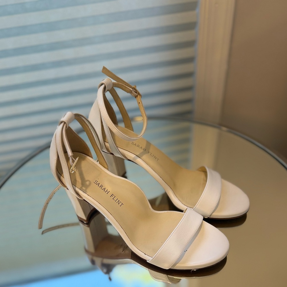 Sarah Flint Perfect Block Sandals 90 Size 38.5